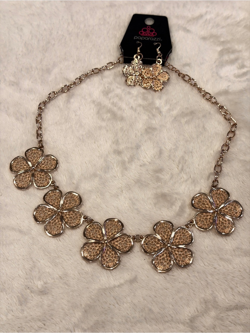 Fashion Jewelry Bundle Statement Earrings Necklace Set Floral Crystal Lot